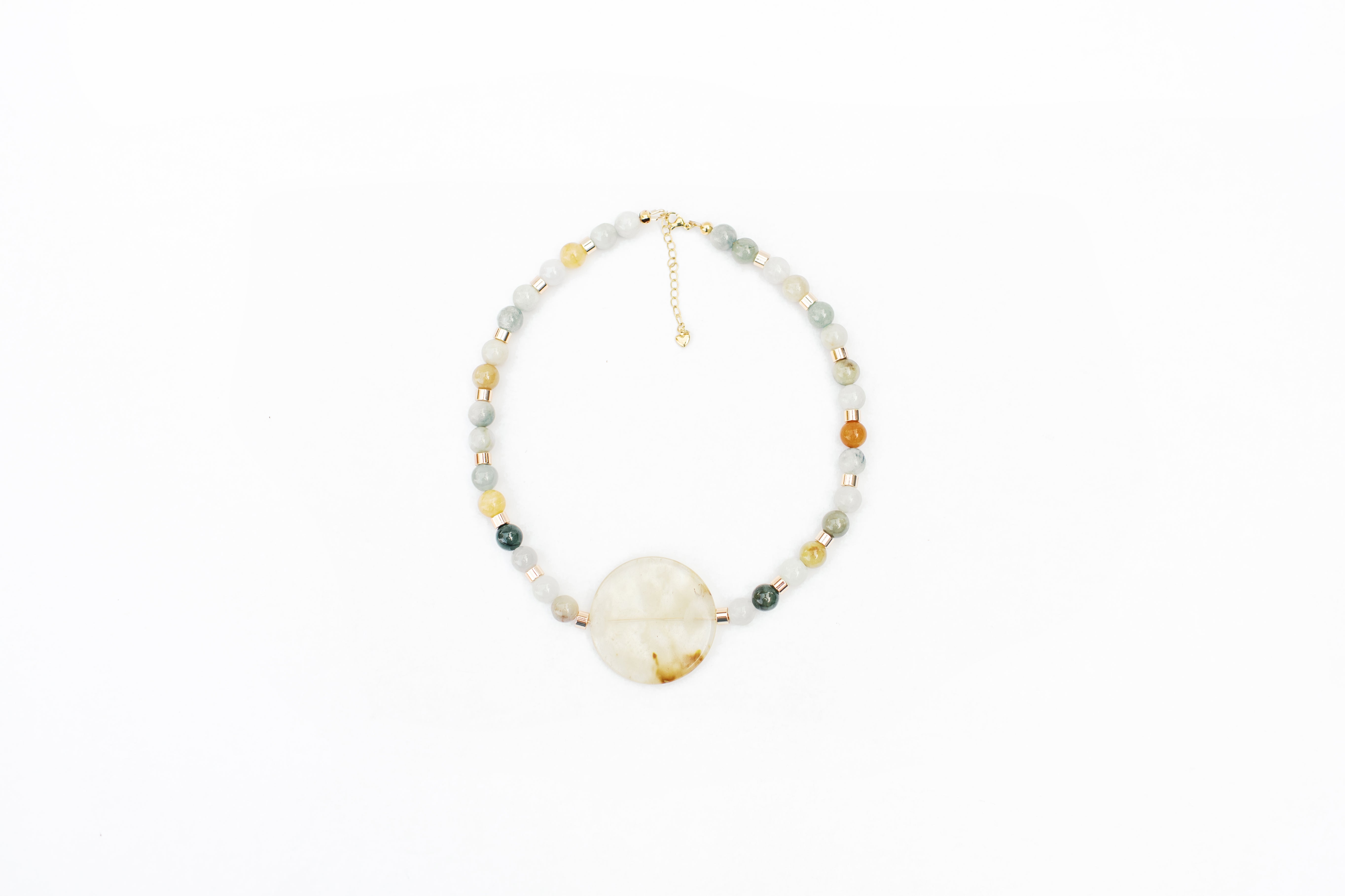 Blue Calcite Pendant Necklace